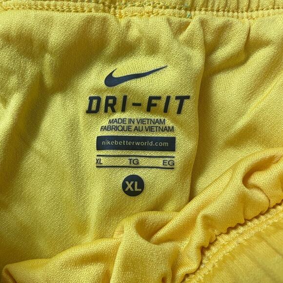 Nike Dri-FIT LIVESTRONG Running Shorts XL | Blue/Yellow Graphic Print, NWOT - Picture 7 of 8